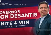 Turning Point Action Presents Governor Ron Desantis Unite & Win Rallies