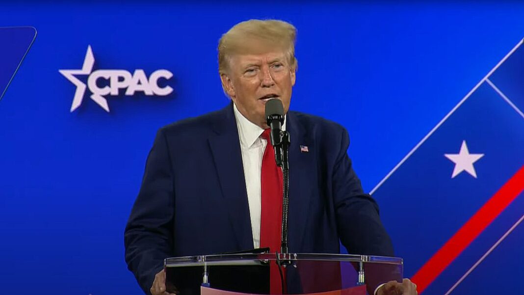 Trump Speaking CPAC Texas 2022