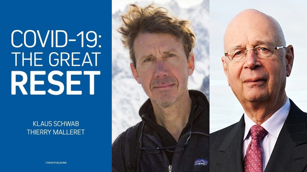 COVID-19: The Great Reset by Klaus Schwab and Thierry Malleret.