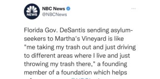 NBC News Illegals Trash Tweet