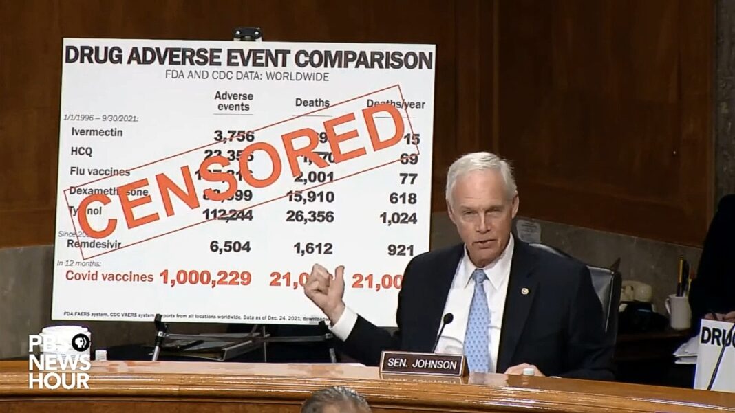 Senator Ron Johnson during hearing Social Media’s Impact On Homeland Security