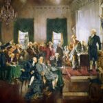 George Washington and the signing of the Constitution