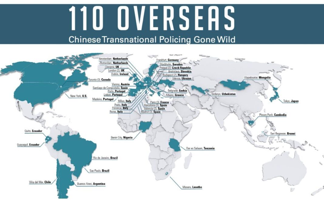 Overseas Chinese police “Service Stations”