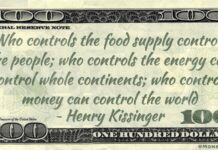 Who Controls Quote by Henry Kissinger