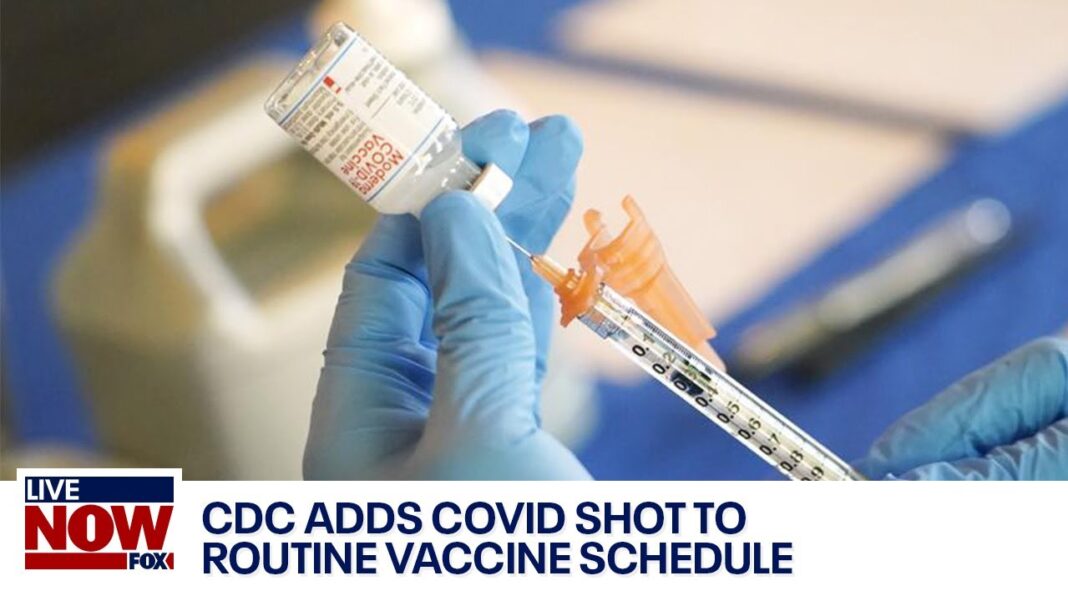 COVID-19 vaccine for kids: CDC recommends adding shot to routine immunization schedule