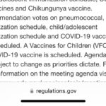 Child/adolescent immunization schedule and COVID-19 vaccines are scheduled