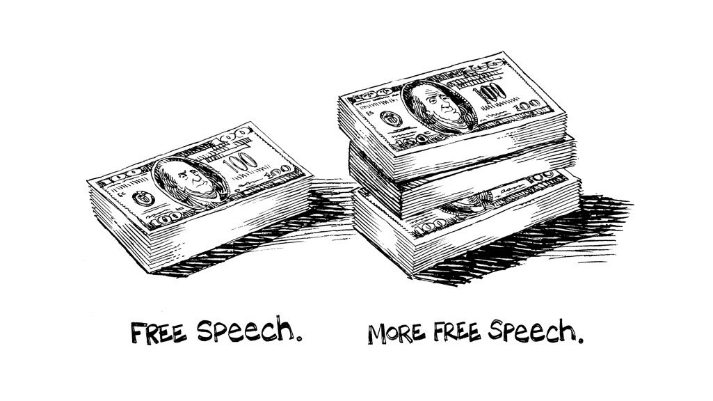 Midterm Money in Politics – Money is Speech?