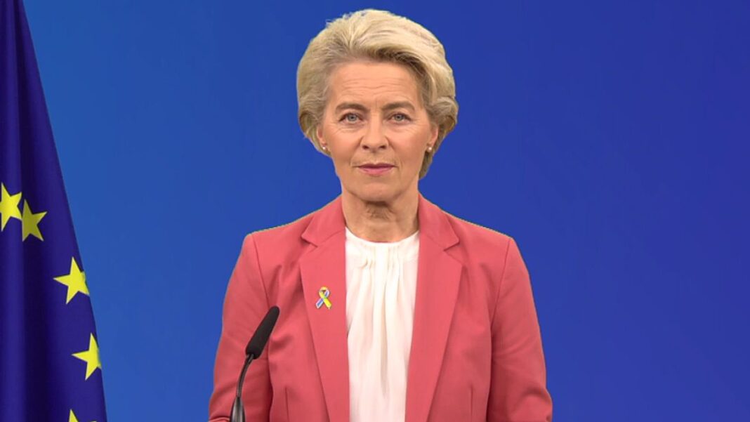 European Commission President Ukraine Ursula von der Leyen