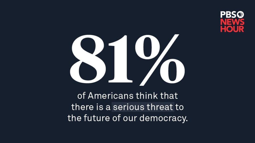 PBS 81% Serious Threat to Democracy