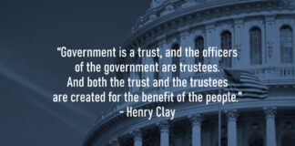 Government is a trust quote