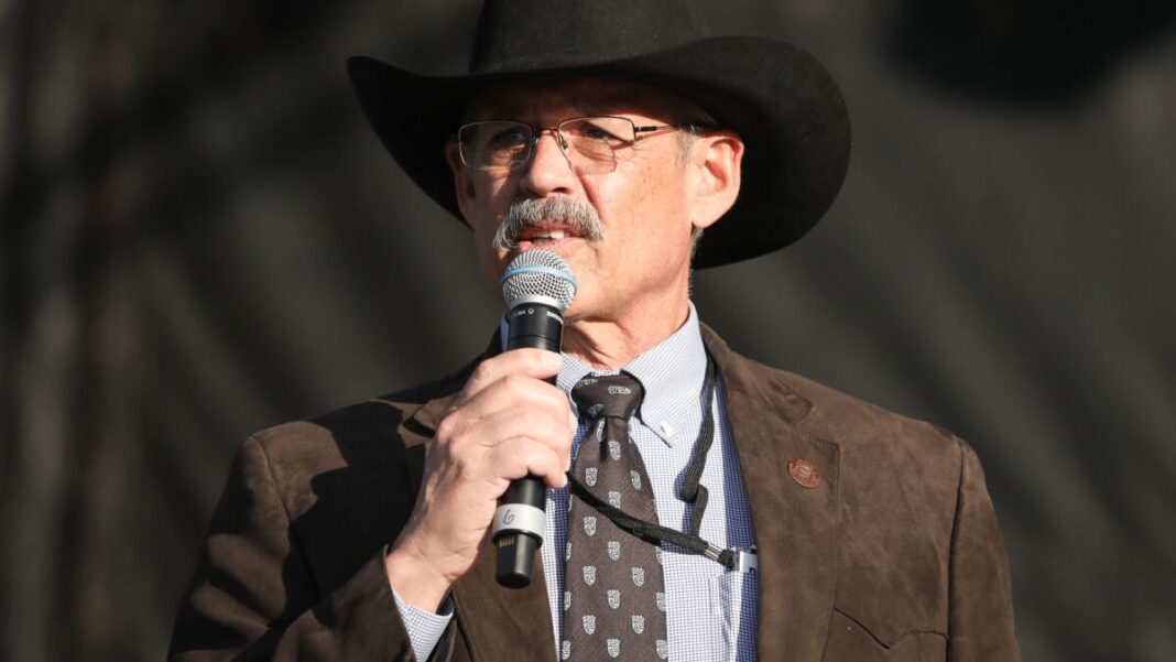 Mark Finchem speaks the “Let the Church ROAR” National Prayer Rally