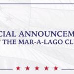 Special Announcement at the Mar-A-Lago Club