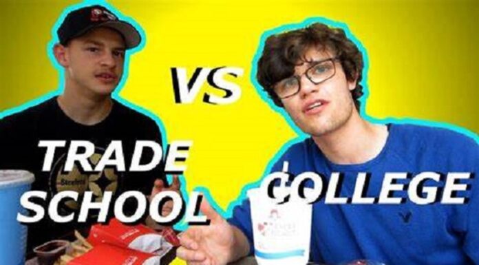 Trade School vs College