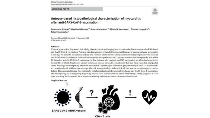 A serious side effect linked to COVID-19 vaccines can lead to death, according to a new study. A serious side effect linked to COVID-19 vaccines can lead to death, according to a new study.