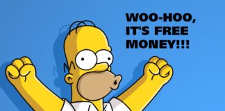 Homer Loves Free Money