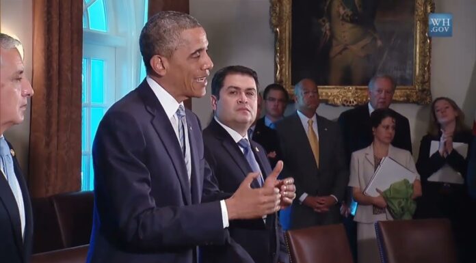 President Barack Obama Meeting Central American Presidents
