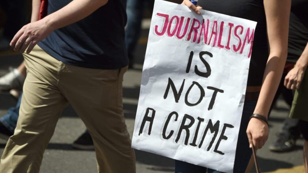 Journalism is not a crime