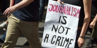 Journalism is not a crime