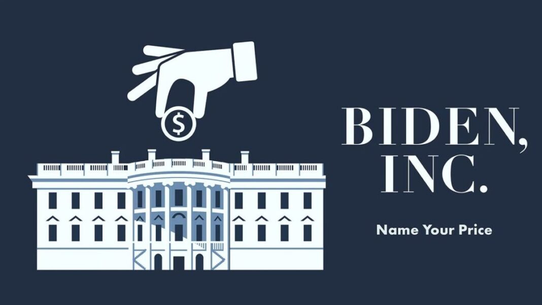 Biden Inc. Name Your Price