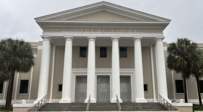 Florida Supreme Court building in Tallahassee, Florida