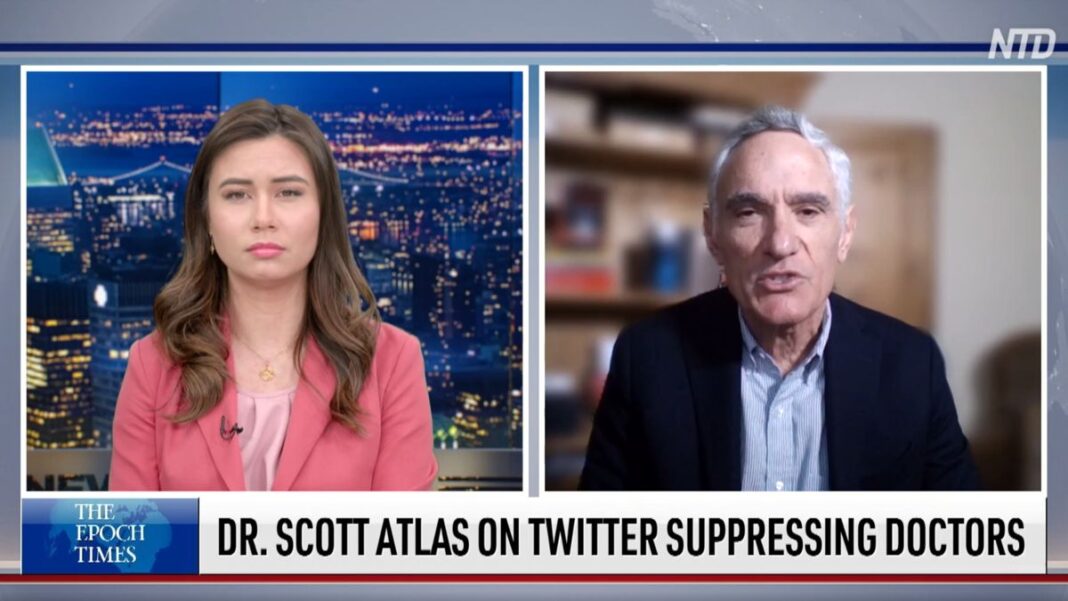 Dr. Scott Atlas on Twitter Suppressing Doctors