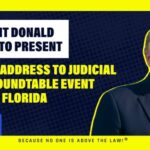 Trump Keynote Address To Judicial Watch Roundtable Event