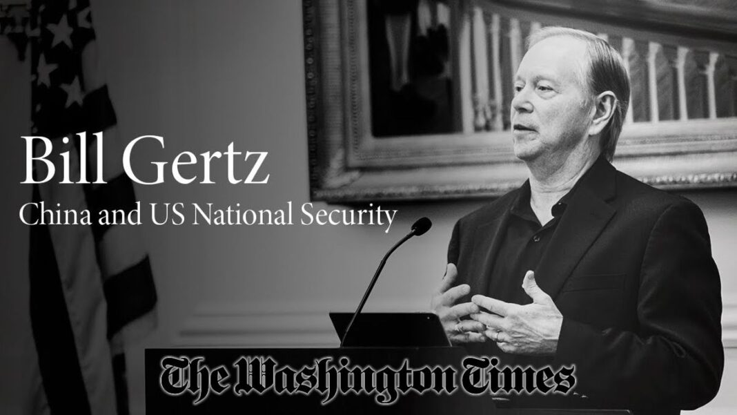 Bill Gertz at The Washington Times
