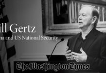 Bill Gertz at The Washington Times