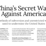 China's Secret War Against America