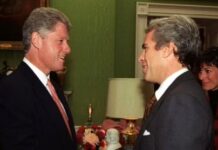 President Bill Clinton, Jeffrey Epstein, and Ghislaine Maxwell