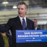 Gavin Newsom Speaks at San Quentin