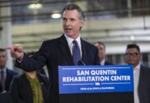 Gavin Newsom Speaks at San Quentin
