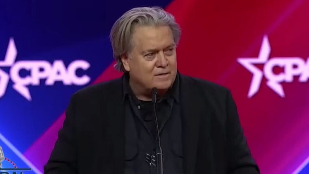 Steve Bannon Speaking at CPAC 2023