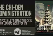 The Chi-den Administration: Is it Possible to Defeat the CCP if Our Leaders Work for It?