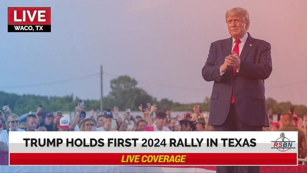 Trump Rally in Waco, Texas