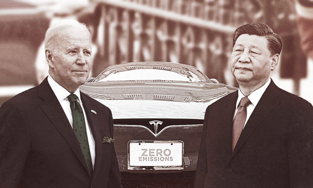 President Joe Biden and Chinese communist party leader Xi Jinping.