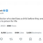 Elon Musk Speaks Out Against Child Sex Changes