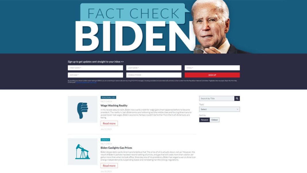 Fact Check BIDEN