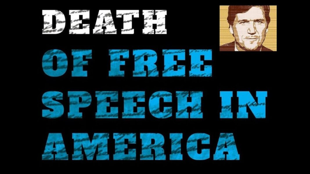 Death of Free Speech In America