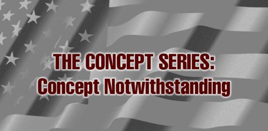 The Concept Series: Concept Notwithstanding
