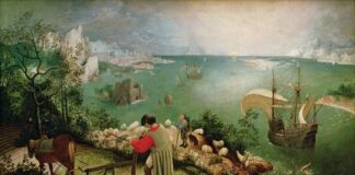 Landscape with the Fall of Icarus By Bruegel, Pieter the Elder