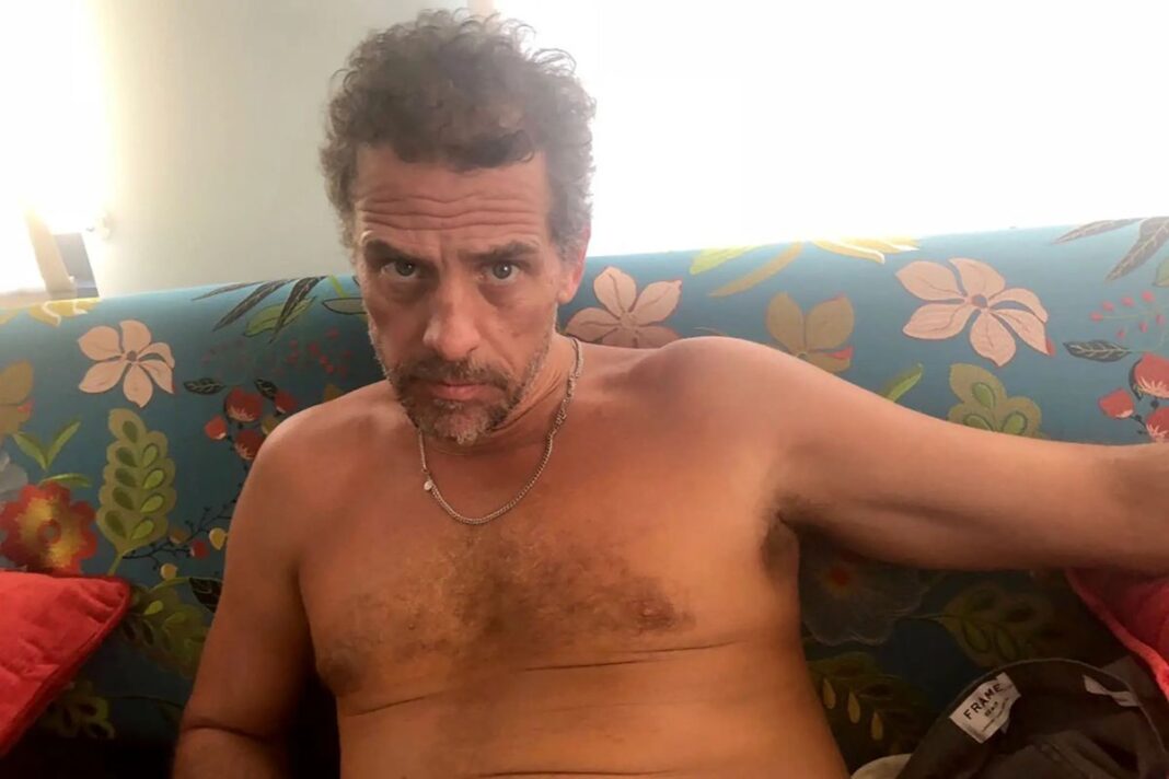 Hunter Biden On Couch