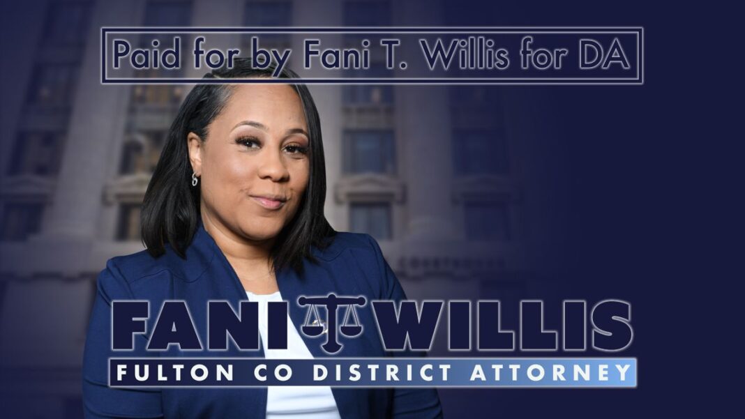 Fani Willis For Fulton County District Attorney