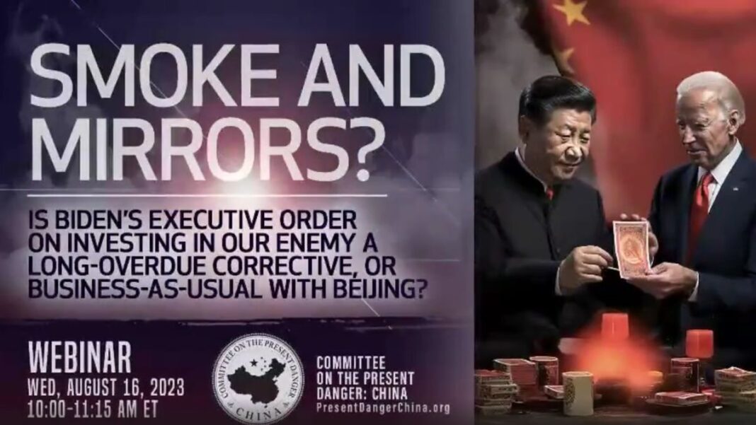 Smoke and Mirrors? Is Biden’s Executive Order on Investing in China a Corrective or Business-as-usual with Beijing?