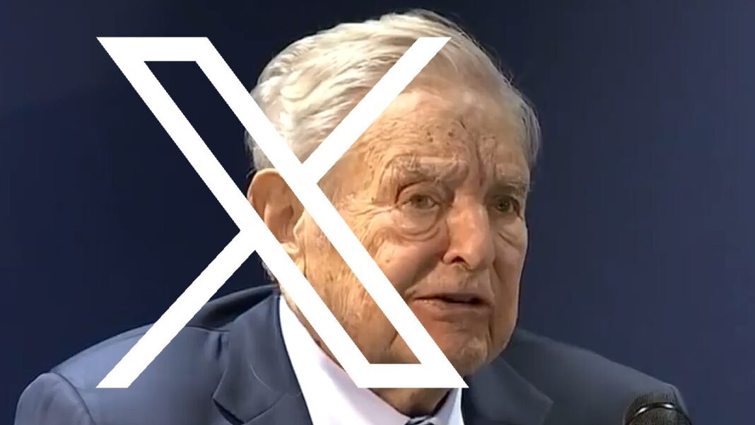 X Out George Soros Speaking at the WEF Davos 2022