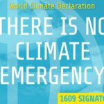 There Is No Climate Emergency: 1609 Signatories