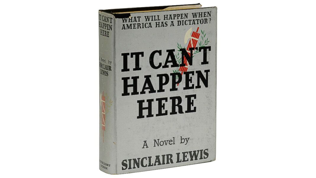 It Can't Happen Here By Sinclair Lewis