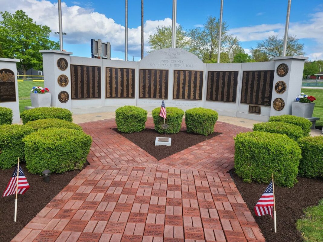 Union County WW2 Honor Roll Memorial, Mifflinburg, Pennsylvania, Union County.