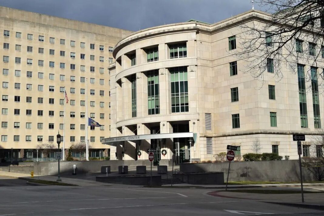 Commonwealth Court headquarters in Harrisburg, Pa., Jan. 7, 2023.