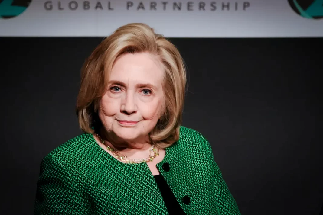 Hillary Clinton Vital Voices Global Festival in Washington on May 5, 2023.